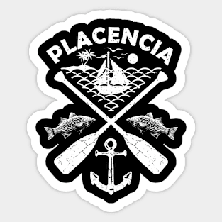 Placencia Beach, Belize, Boat Paddle Sticker